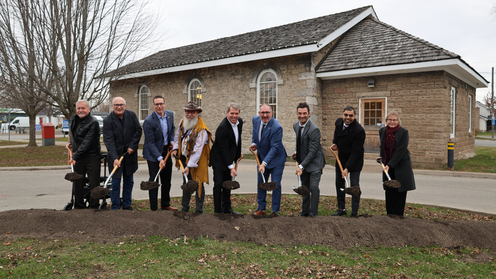 Childcare groundbreaking